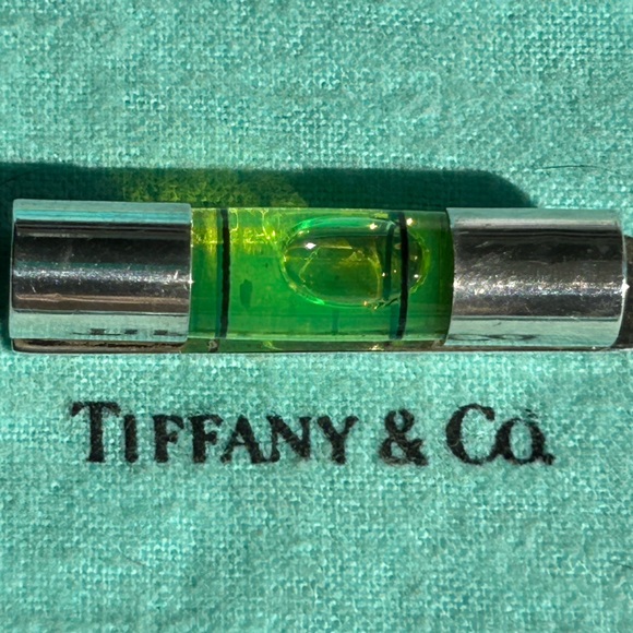 Tiffany & Co. Sterling Silver Level Tie Tac